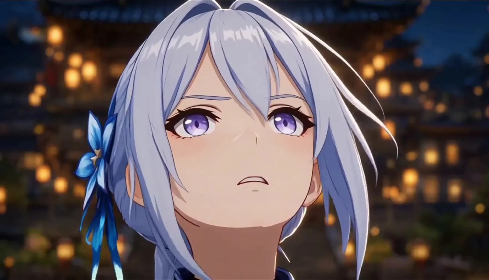 Akai, Kuro et Shirayuki sur les toits au clair de lune